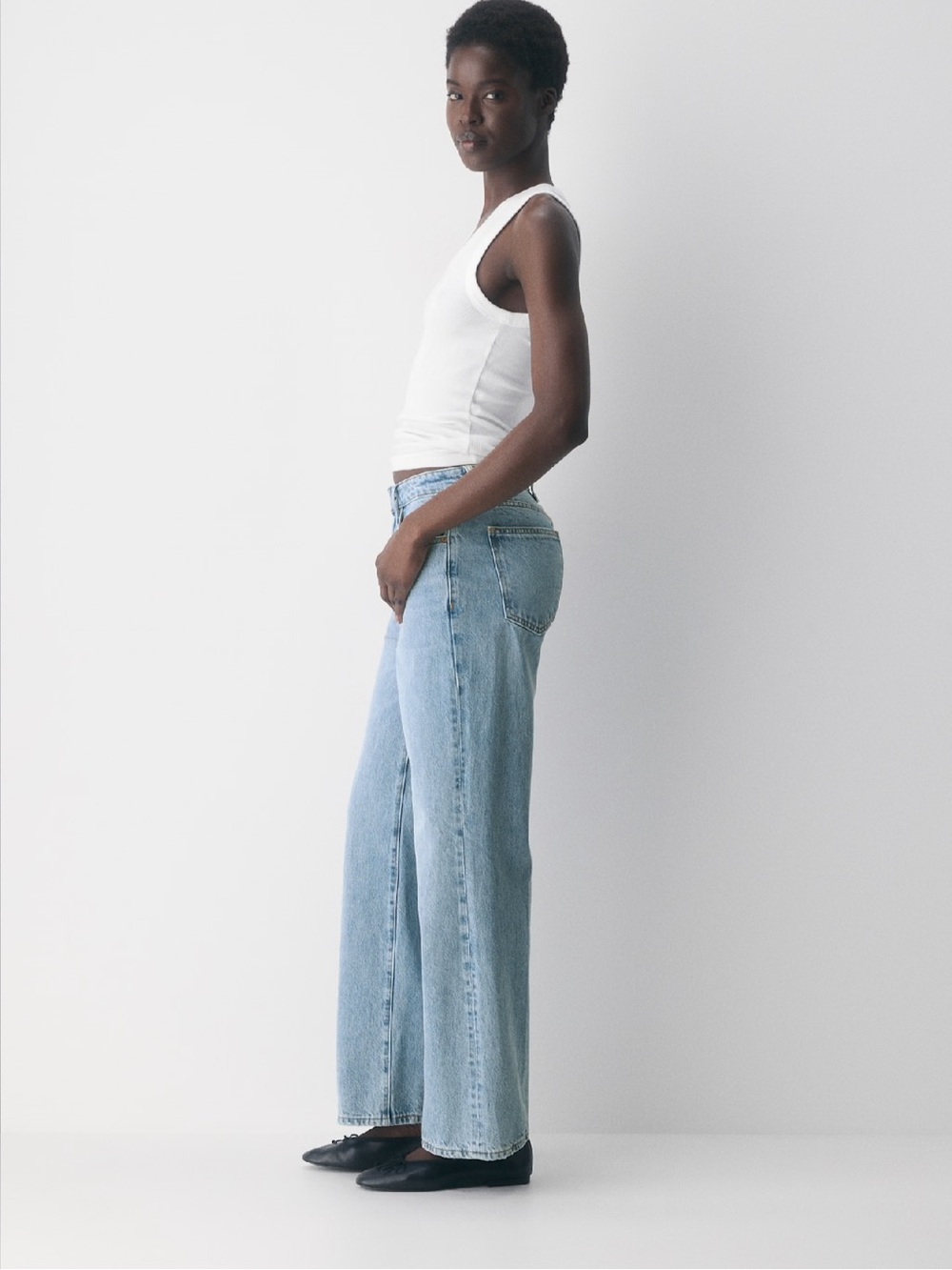 Denim Forum High Rise Women's Straight-Leg Jeans Farrah 28L